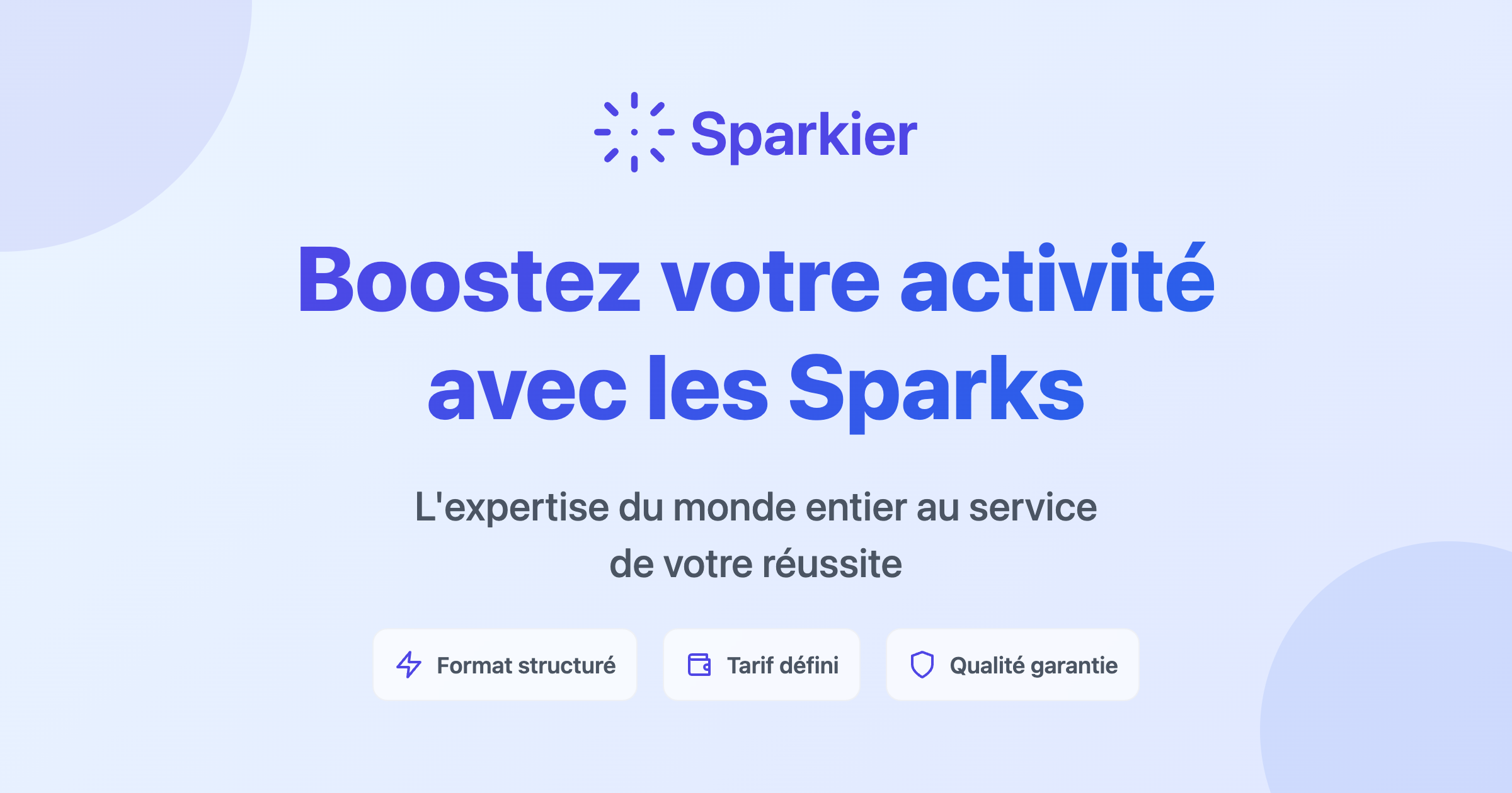 Sparkier logo
